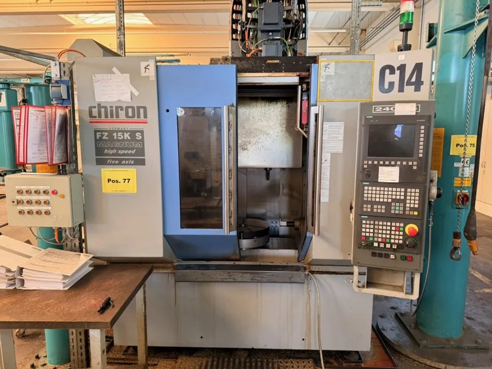 CHIRON - FZ 15 K S MAGNUM - 2011 - CNC 5-Achs Bearbeitungszentrum