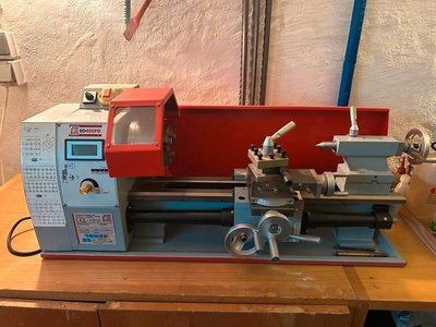 Lathe Holzmann ED400FD with accessories