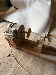 Ławka obrotowa Drechselbank 230V z akcesoriami