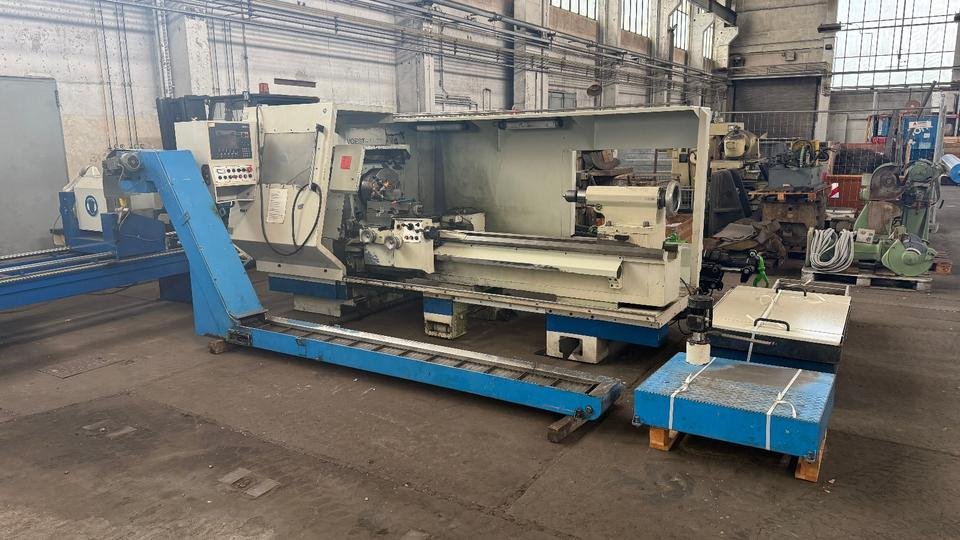 Цикл керований верстат Weiler E70 / 2 Sauter WKZ тримач E70 / 2000 700mm на 2000mm Керівництво по ширині кінчика і фіксувати шпиндель