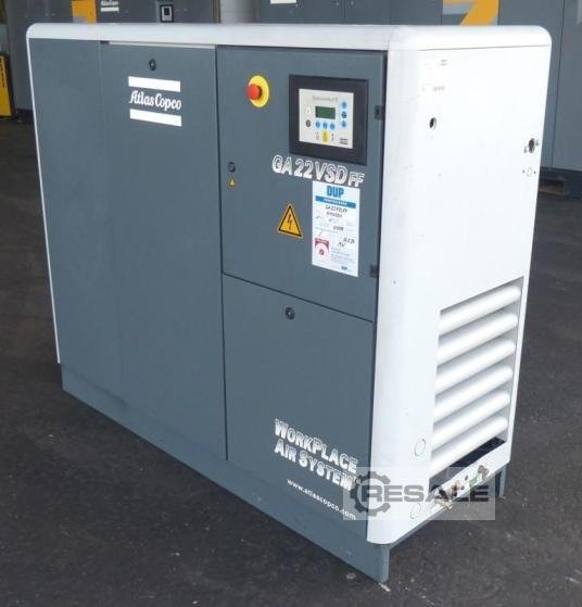 Schraubenkompressor Atlas Copco GA22VSDFF ATLAS COPCO GA22VSDFF