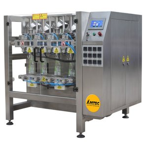 Pionowe formowanie, napełnianie i uszczelnianie maszyny AMTEC VFFS P60 XS 4- lane