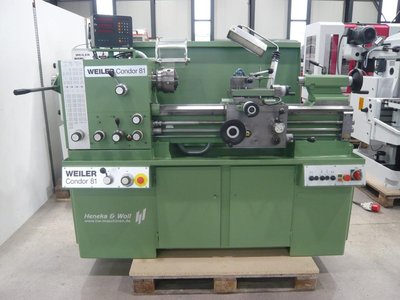 Weiler Condor 81 Lathe 3 Achs Цифровий дисплей Heidenhain