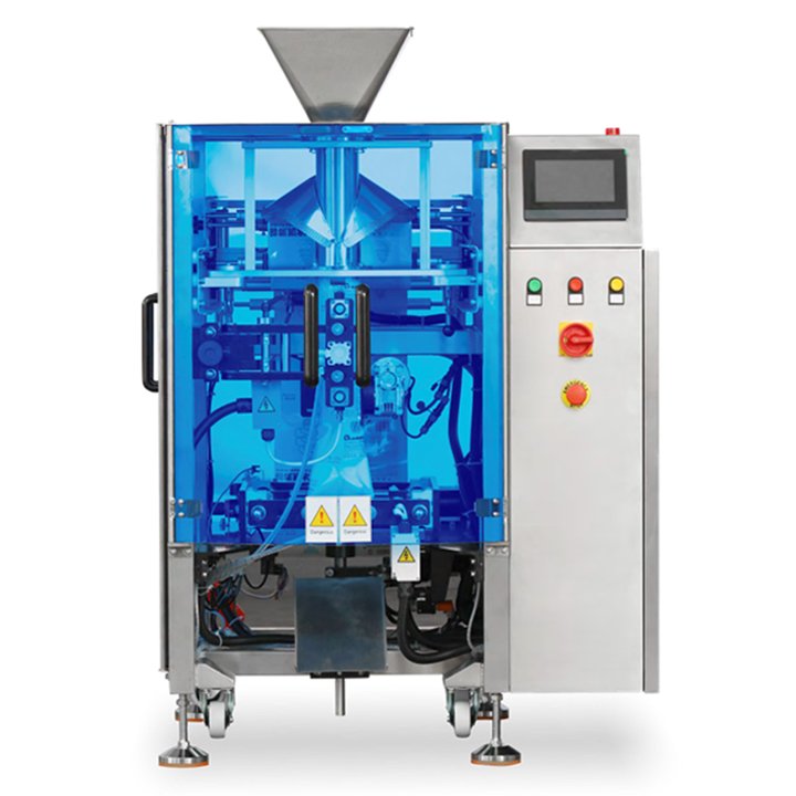 Pionowe formowanie, napełnianie i uszczelnianie maszyny AMTEC VFFS SIDE P60- XS