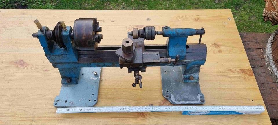 small rotary bench, original Parthel, weight 16 kg, craft object