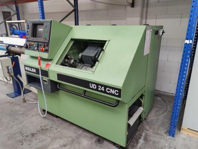 Gebrauchte Drehmaschine CNC Weiler UD24CNC Bosch CC200