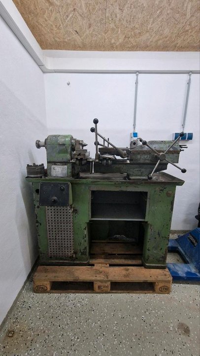 Weiler RDU-38 Revolverdrehbank, Drehmaschine, Drehbank