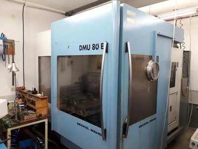 Cover Maho - DMU 80 E - CNC Vertical machining centre - 1999