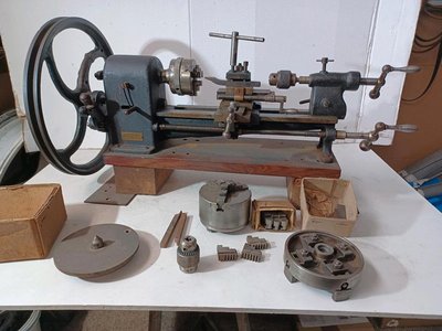 Kleine Drehmaschine Uhrmacherdrehbank Drehbank