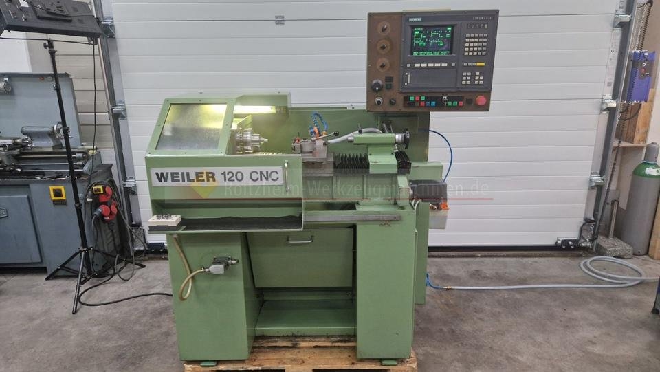 Weiler Primus 120 CNC Sinumerik 810T GA3 Drehmaschine Dehbank