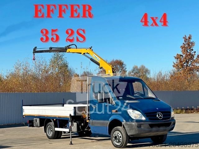 Autokranwagen MERCEDES-BENZ Sprinter 516 CDI * EFFER 35 2S * TOP gebraucht