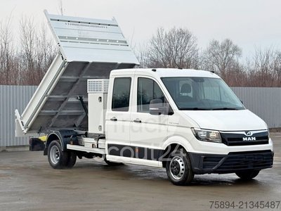 Transporter mit Kipper MAN TGE 3.180 *Pritsche 2,80m * DOUBLE CABIN * TOP gebraucht