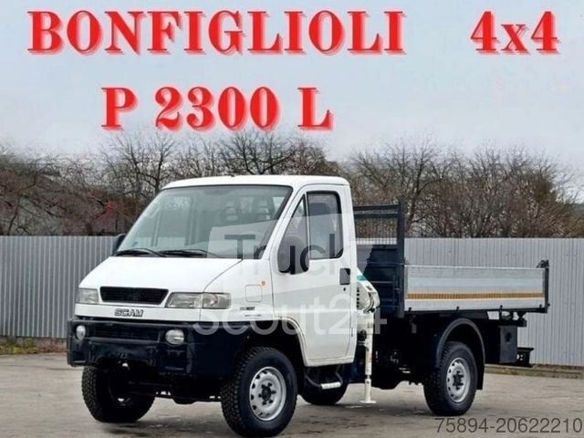 Autokranwagen IVECO SCAM SM 35 *Pritsche 3,00m + KRAN gebraucht