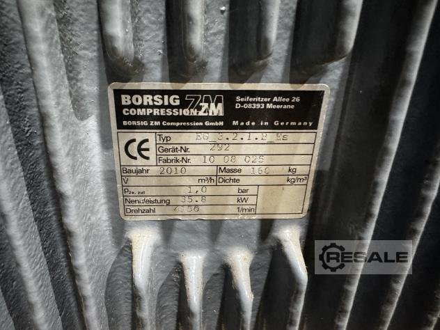 Blowers BORSIG ZM EG 3.2.1.B