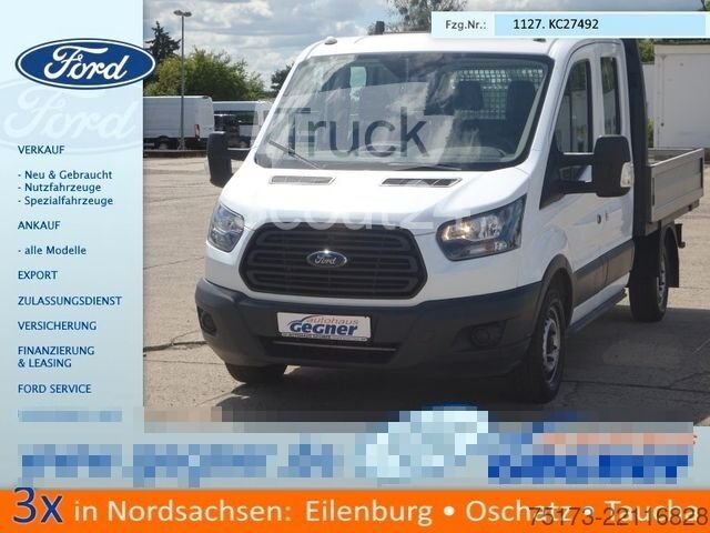 Pritschenwagen FORD Transit Pritsche Doka 310 L2 AHK 105PS VA Klima gebraucht
