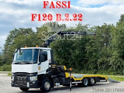 Autokran RENAULT T 380 * Abschleppwagen 7,40m* KRAN/FUNK * TOP gebraucht