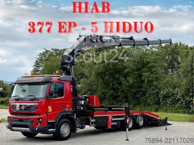 Autokran VOLVO FMX 460 * Abschleppwagen 7,90m * KRAN/FUNK gebraucht