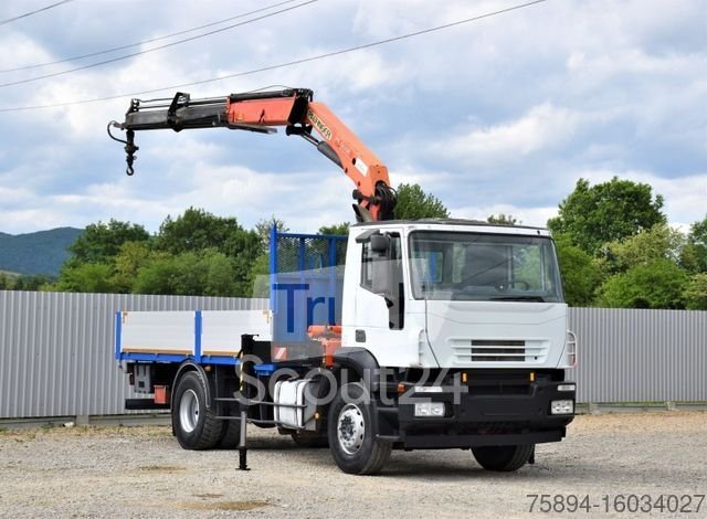 Autokran IVECO Eurocargo 180E28 *Pritsche 4,80m + KRAN gebraucht