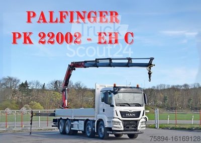Autokran MAN TGS 35.500 * PK 22002 - EH C + FUNK * 8x4 * TOP gebraucht