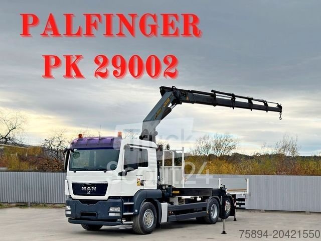 Autokran MAN TGS 26.440 * PRITSCHE 6,15 m + PK 29002 * TOP gebraucht