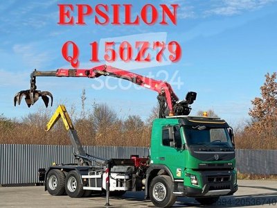 Abrollkipper VOLVO FMX 460 * Abrollkipper + EPSILON 150Z79 * 6x4 gebraucht