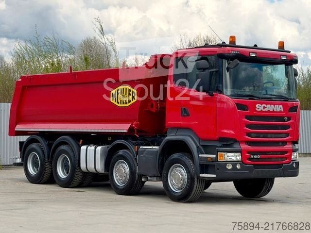 Kipper LKW SCANIA R 410 * Kipper * TOPZUSTAND / 8x4 gebraucht