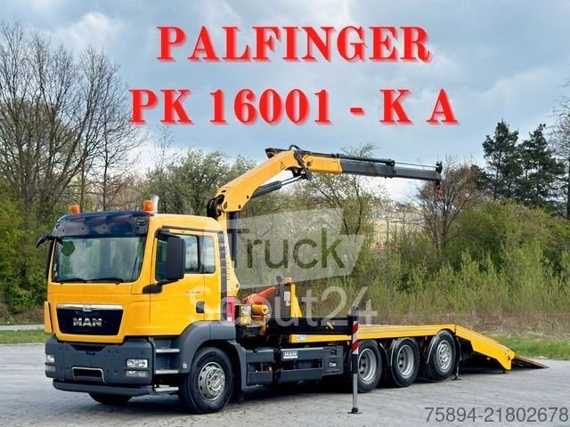Abschleppwagen LKW MAN TGS 35.440 * Abschleppwagen 8,30m*KRAN/FUNK*8x4 gebraucht