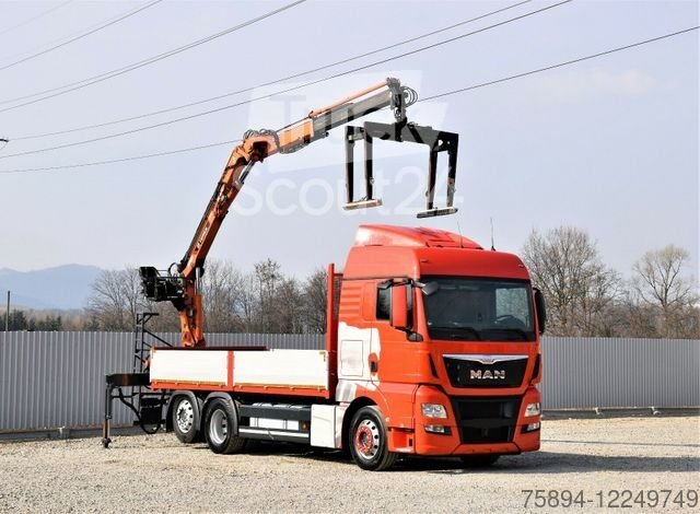 Autokran MAN TGX 26.440 Pritsche 6,60 m*TEREX 135.2-A11 gebraucht