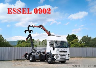 Abrollkipper IVECO STRALIS 400 * ABROLLKIPPER * ESSEL 0902* TOP gebraucht