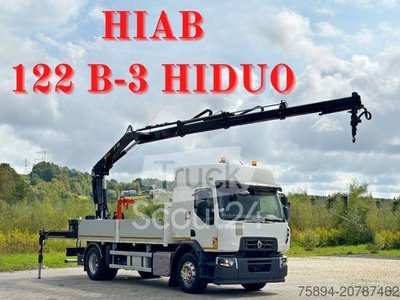 Autokran RENAULT C 430 * HIAB 122 B - 3 HIDUO + FUNK * TOP gebraucht