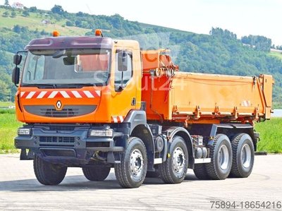 Kipper LKW RENAULT Kerax 370 DXI * Kipper 5,80 m * Bordmatic * 8x4! gebraucht