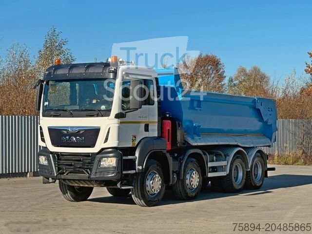 Kipper LKW MAN TGS 35.440 * KIPPER WANNA * 8x4 * TOP gebraucht