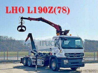Abrollkipper MERCEDES-BENZ ACTROS 2544 * ABROLLKIPPER * LHO L190Z(78) * TOP gebraucht