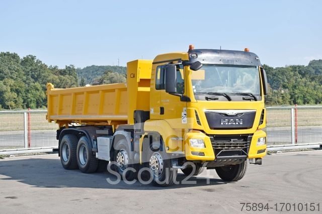Kipper LKW MAN TGS 35.400 KIPPER 5,90 m + BORDMATIC * 8x4 gebraucht