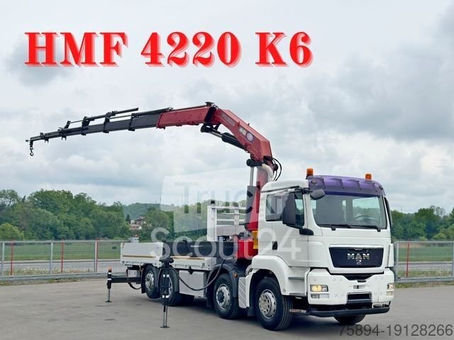Autokran MAN TGS 35.440*PRITSCHE 6.00m* HMF 4220 K6/FUNK* 8x4 gebraucht
