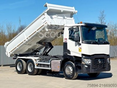 Kipper LKW RENAULT C 430 KIPPER 5,30 m + BORDMATIC / 6x4 * TOP gebraucht