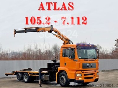 Abschleppwagen LKW MAN TGA 26.360 * ATLAS 105.2 - 7.112 * TOPZUSTAND gebraucht