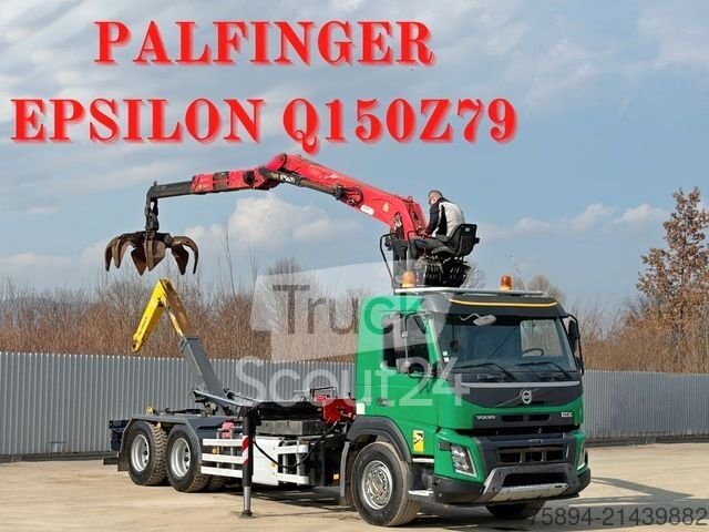 Abrollkipper VOLVO FMX 460 * Abrollkipper +PK EPSILON Q150279 * 6x4 gebraucht