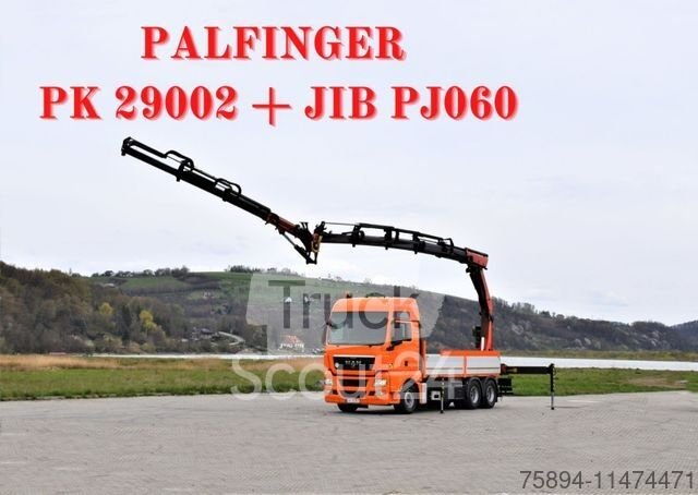 Autokran MAN TGX 28.540 * PK29002 + JIB PJ060/FUNK! gebraucht