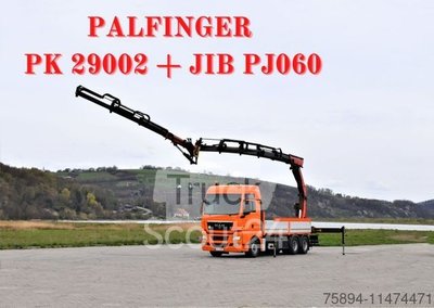 Autokran MAN TGX 28.540 * PK29002 + JIB PJ060/FUNK! gebraucht
