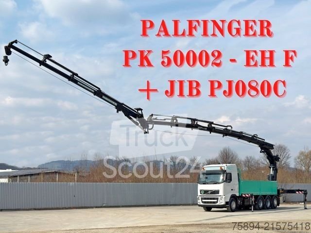 Autokran VOLVO FH 500 * PK 50002-EH F +JIB PJ080C /FUNK* 8x4 gebraucht