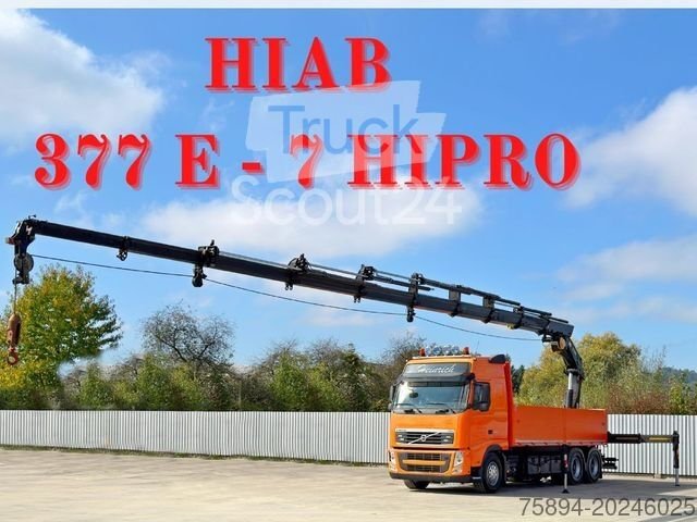 Autokran VOLVO FH 460 * HIAB 377 E - 7 HIPRO + FUNK * 6x4 gebraucht