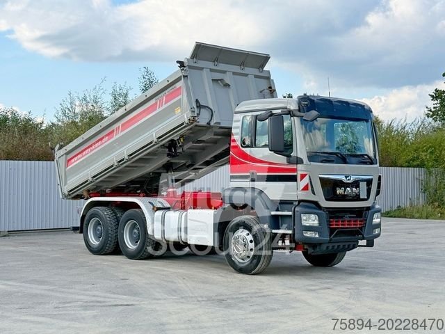 Kipper LKW MAN TGS 26.460 * Kipper 4,90m+BORDMATIC * 6x4 * TOP gebraucht