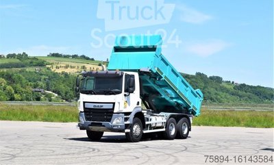 Kipper LKW DAF CF 460 KIPPER 5,20 m + BORDMATIC / 6x4 * TOP gebraucht