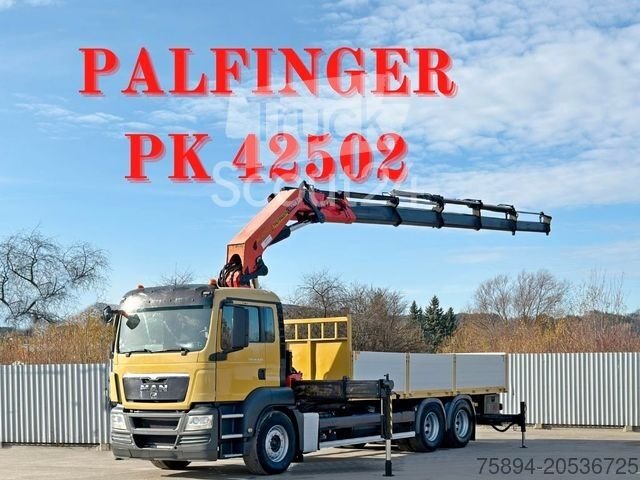 Autokran MAN TGS 28.440 Pritsche 6,55* PALFINGER PK 4502 gebraucht