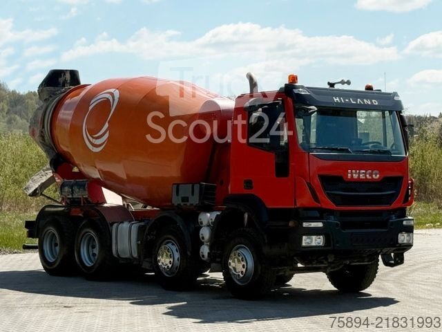 Betonmischer LKW IVECO TRAKKER 410 * Betonmischer  * 8x4 * TOPZUSTAND gebraucht