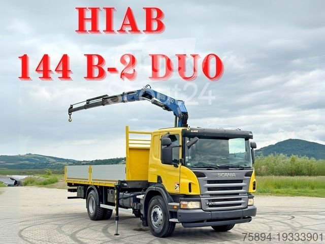 Autokran SCANIA P 270 * FASSI F110A.23 + FUNK * TOPZUSTAND gebraucht