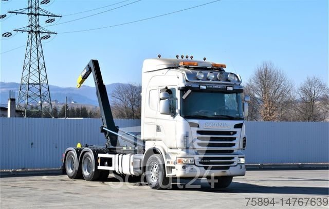 Abrollkipper SCANIA R 480 Abrollkipper * 6x4 * Top Zustand ! gebraucht