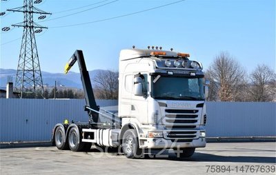 Abrollkipper SCANIA R 480 Abrollkipper * 6x4 * Top Zustand ! gebraucht