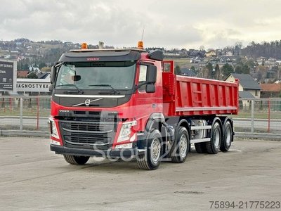 Kipper LKW VOLVO FM 370 Kipper 6,20 m + BORDMATIC / 8x4 gebraucht